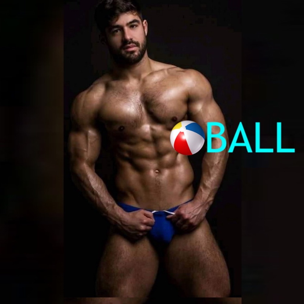Ball Swim Briefs 30-34 waist Gently worn External drawstring Nylon / spandex